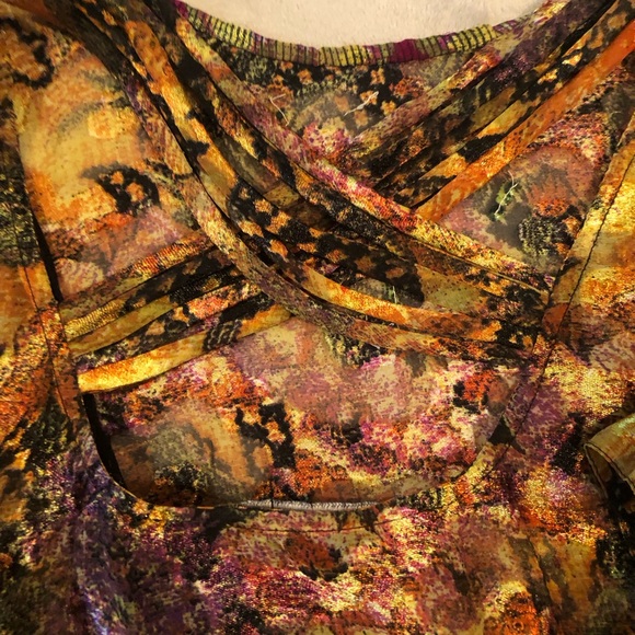 Desigual Shimmering Dress EU 42 Delicate! Stunning! - Picture 6 of 15